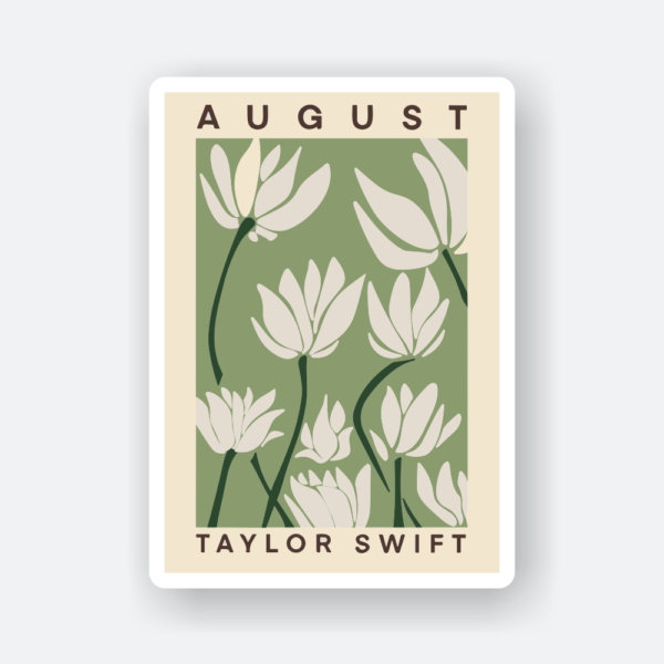 august taylor swift sticker