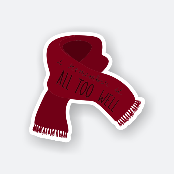 all too well sticker