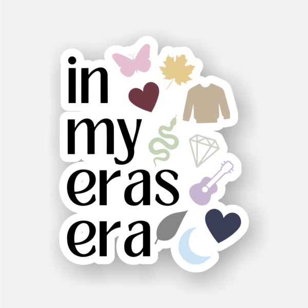 taylor eras tour vinyl sticker