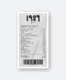 1989 album sticker