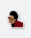the weeknd blinding lights sticker