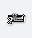 ed sheeran name sticker
