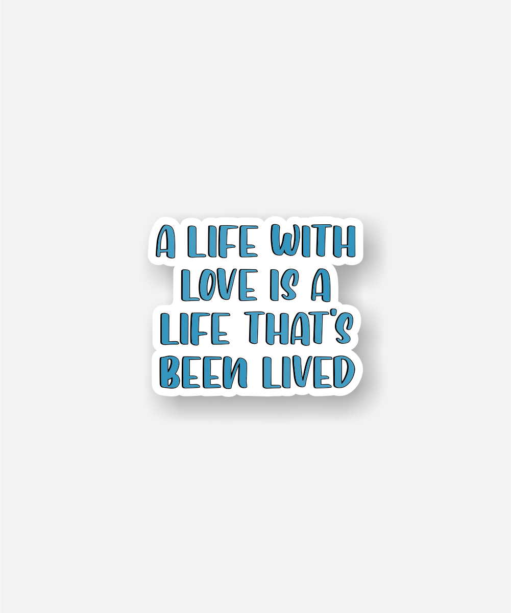life without love sticker