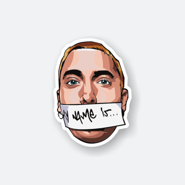 slim shady sticker