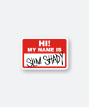 slim shady music sticker