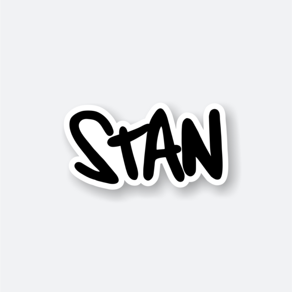 stan music sticker