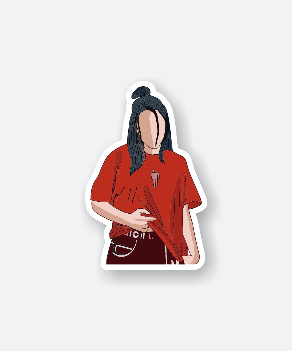 billie eilish sticker