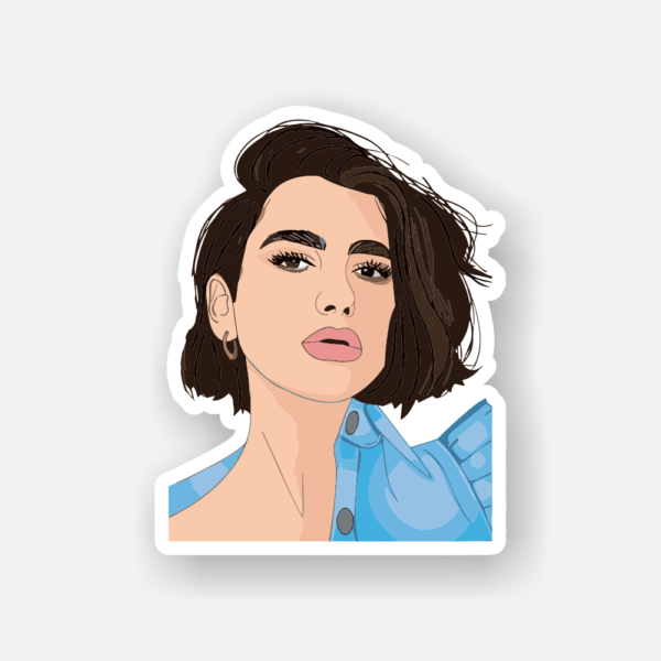 dua lipa sticker