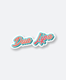 dua lipa vinyl sticker