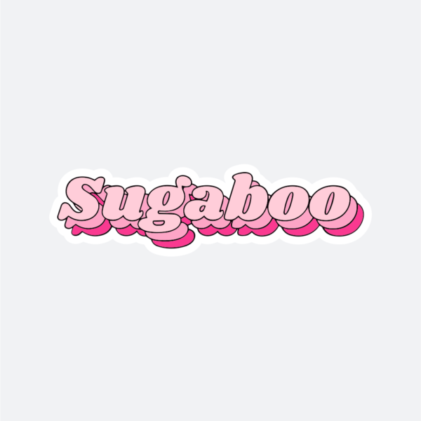 sugaboo vinyl sticker