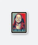 lana del rey vinyl sticker