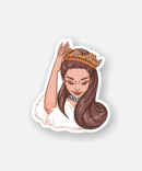 ariana grande crown sticker