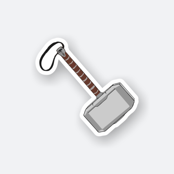 mjolnir sticker