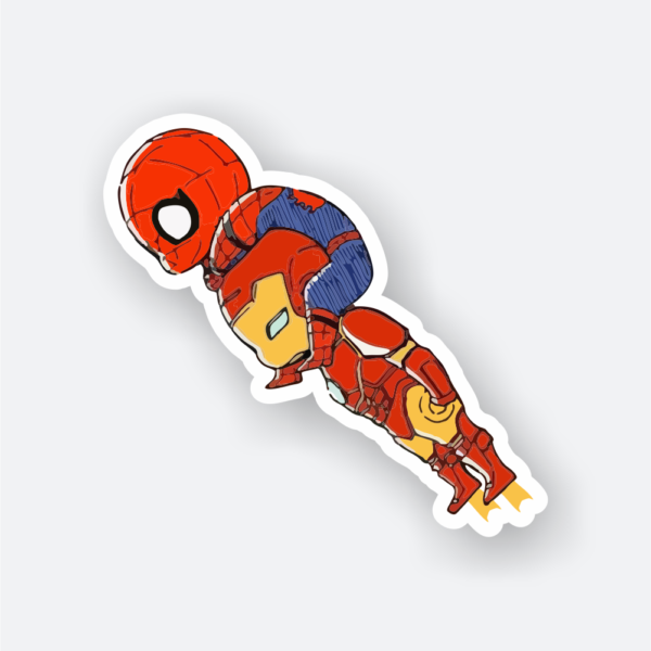 spidey ride sticker