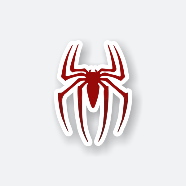 spidey logo sticker