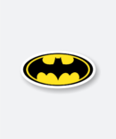 batman logo sticker