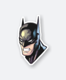 furious batman vinyl sticker
