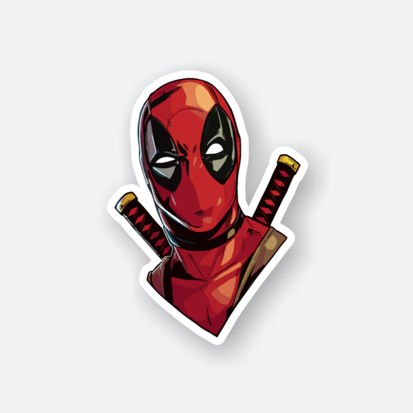 deadpool vinyl sticker