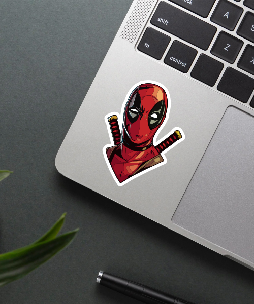 deadpool vinyl sticker