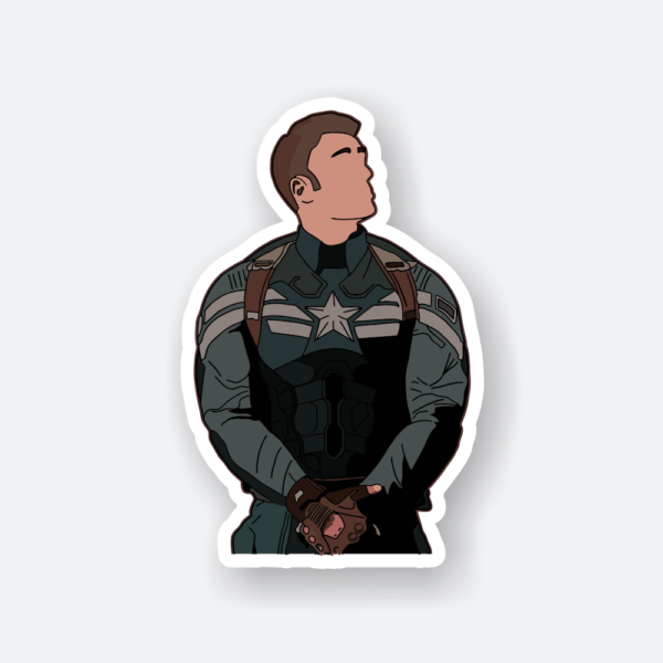 captain america marvel sticker