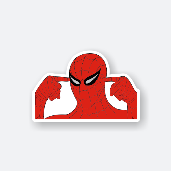 spidey marvel sticker