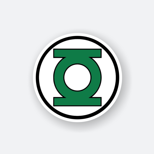 green lantern sticker