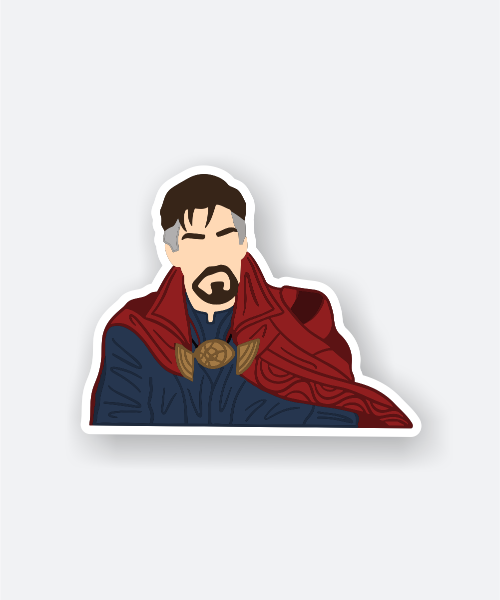 Dr Strange Sticker Premium Marvel Sorcerer Supreme Cape 1 dr strange sticker