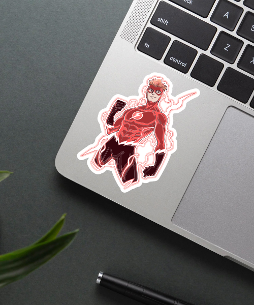 the flash sticker