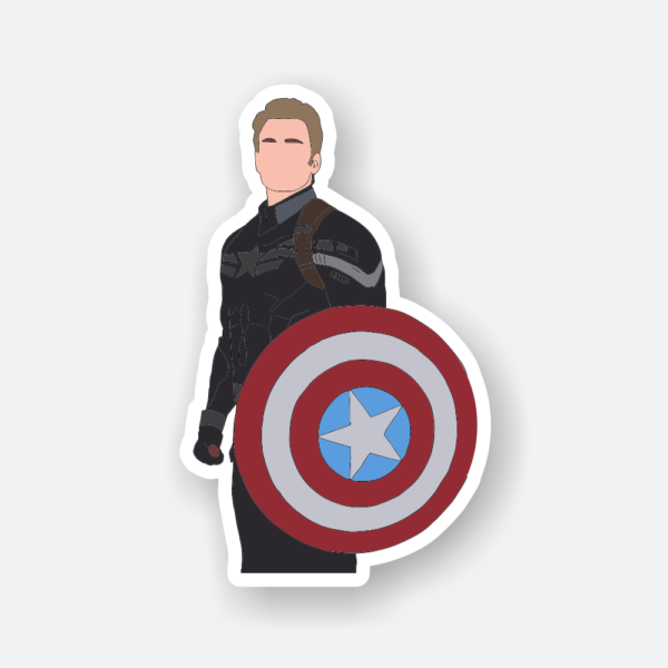 captain america sticker