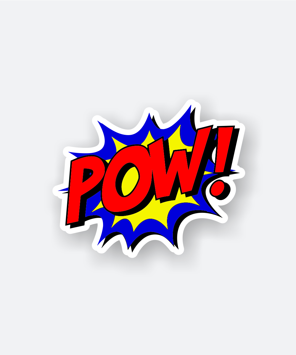 pow sticker