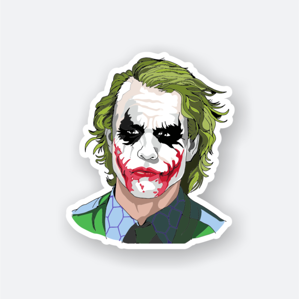 joker face sticker