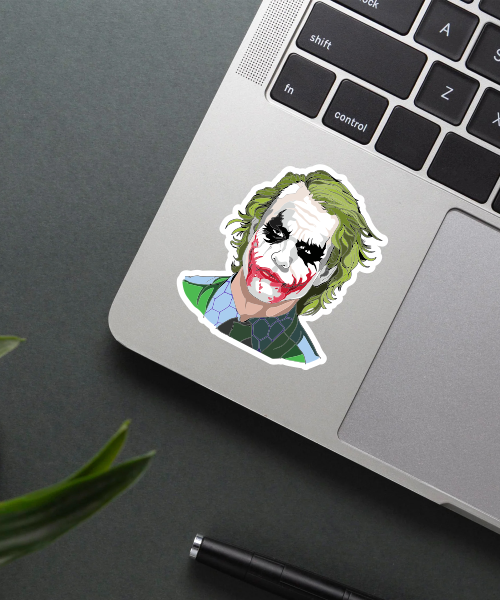 joker face sticker
