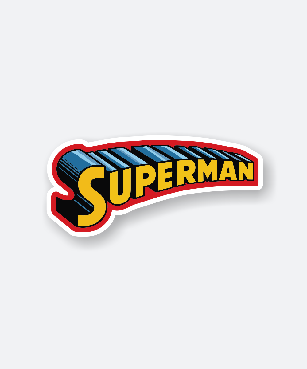 superman sticker
