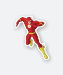 flash vinyl sticker