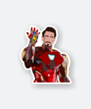 strakk iron man sticker