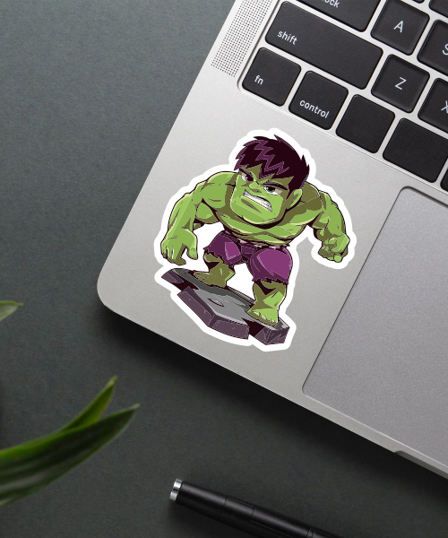 raging hulk sticker