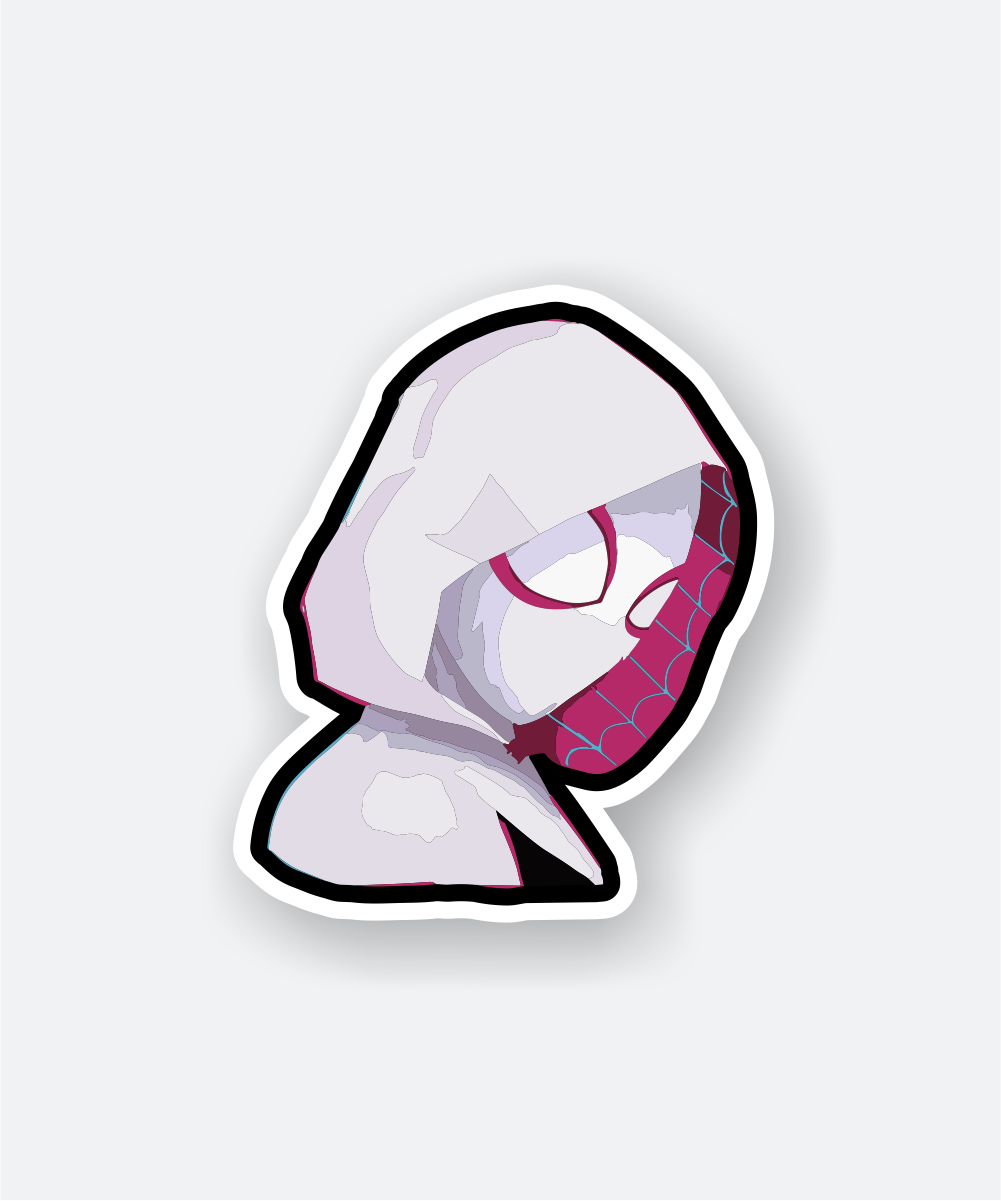 spider gwen vinyl sticker