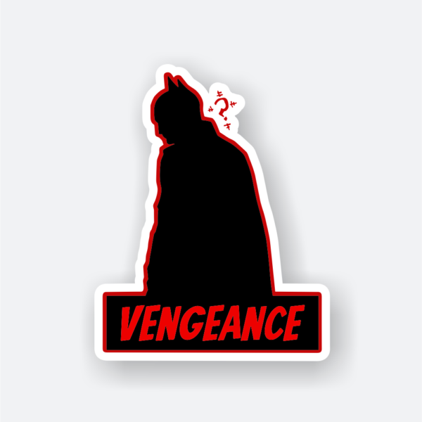 batman silhouette sticker