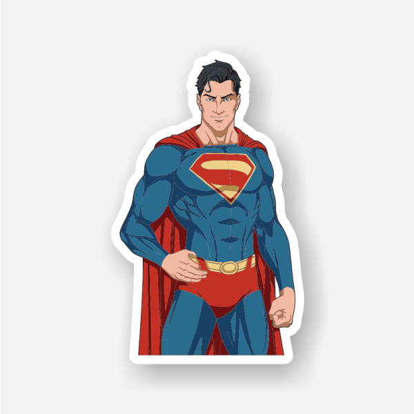superman dc sticker
