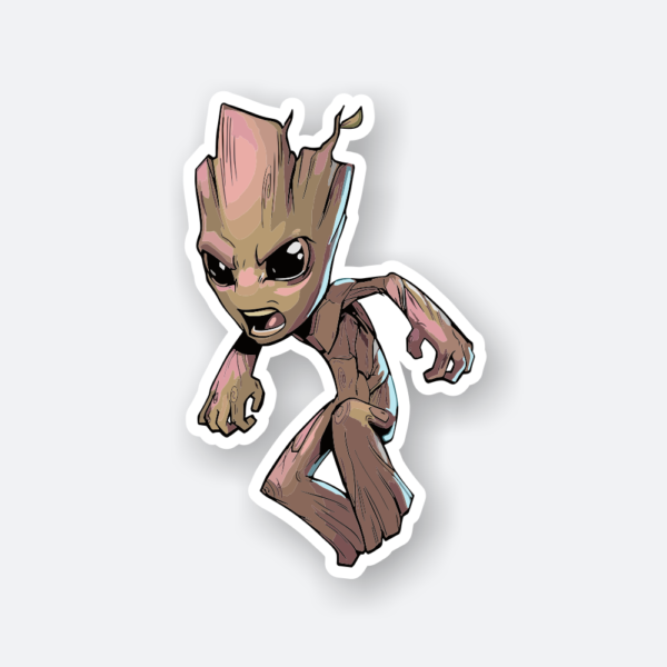 groot marvel sticker