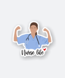 nurse life sticker