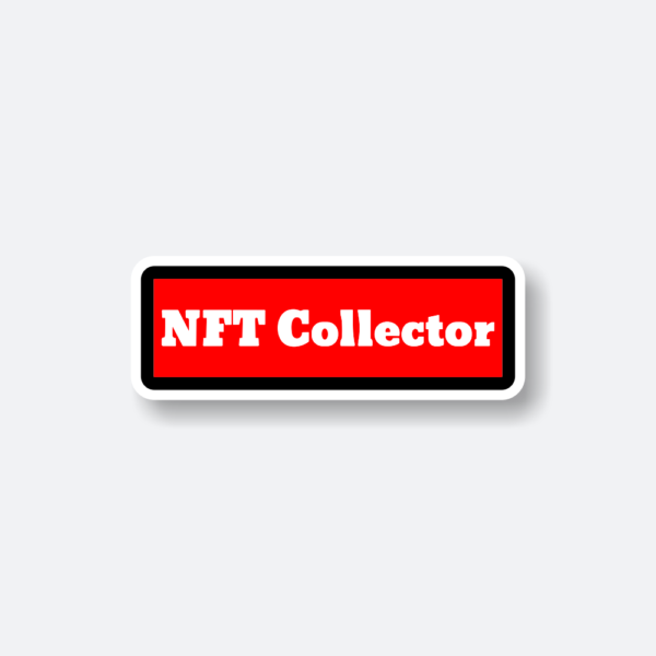 nft collector sticker