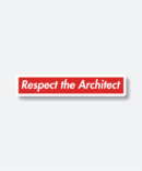 architect profession sticker