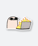 Cute Ketnipz sticker