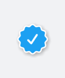 verified logo sticker
