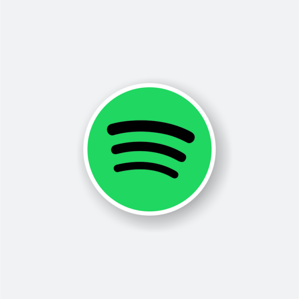 spotify logo sticker