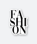 fashion text sticker