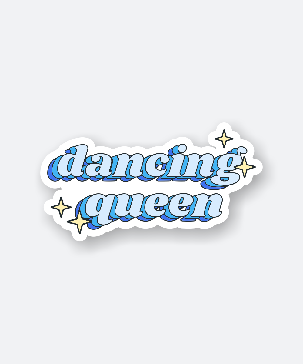 dancing queen sticker