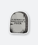 tomestone sticker