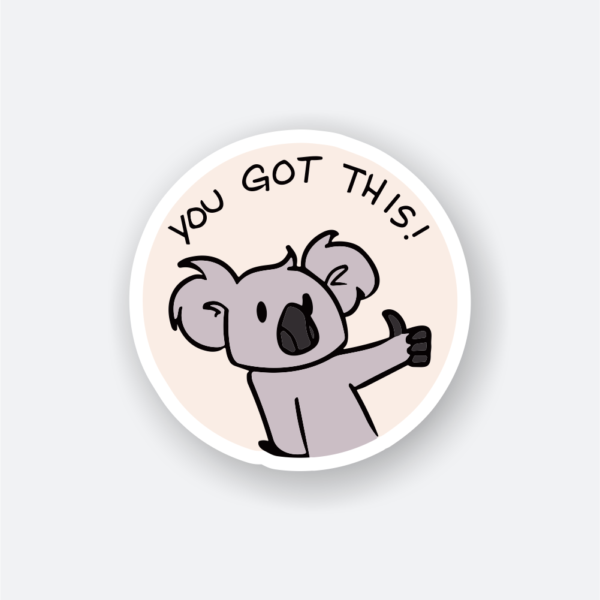 you got this sticker